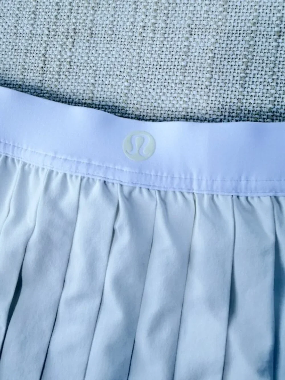Lululemon High-Rise Pleated Tennis Skirt Sz 6 White